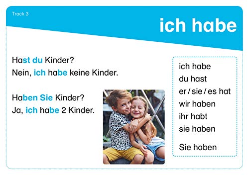 DaZ Fit: Deutsch lernen mit der Wort-Bild-Satz-Methode in der Erwachsenenbildung - Kartei (inkl. CD)