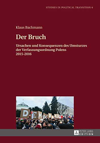 Der Bruch: Ursachen und Konsequenzen des Umsturzes der Verfassungsordnung Polens 2015-2016 (Studies in Political Transition)