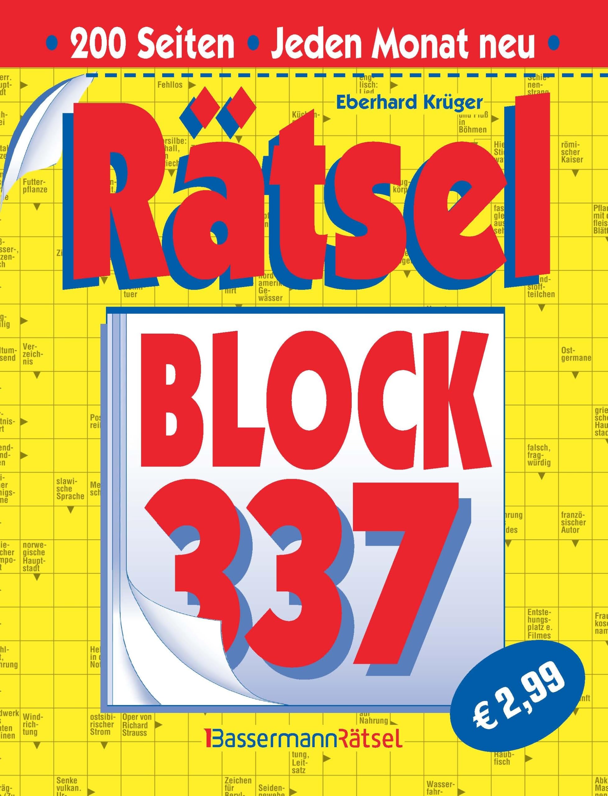 Krüger, Eberhard: Rätselblock 337 (5 Exemplare à 2,99 EUR)