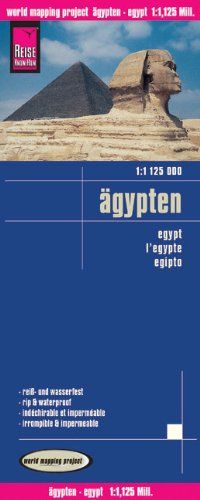 Reise Know-How Landkarte Ägypten (1:1.125.000): world mapping project (11125m)