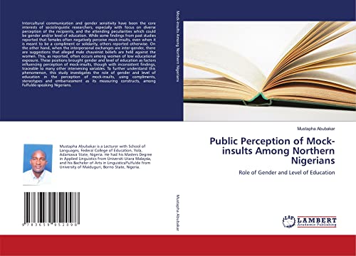 Public Perception of Mock-insults Among Northern Nigerians: Role of Gender and Level of Education