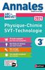 Annales Brevet 2021 - Physique Chimie - SVT - Techno - Corrigé (ANNALES ABC BREVET C)