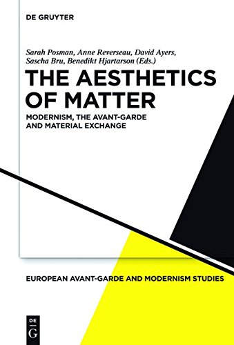 The Aesthetics of Matter: Modernism, the Avant-Garde and Material Exchange (European Avant-Garde and Modernism Studies, Band 3)