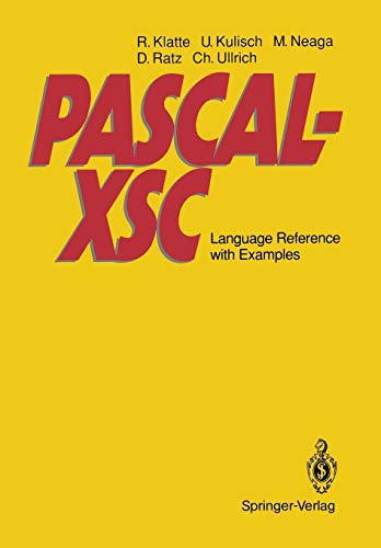 Pascal-XSC: Language Reference with Examples