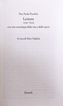 Lettere (1940-1954). Con una cronologia della vita e delle opere (I millenni. Biblioteca dell'Orsa)