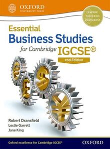 Essential Business Studies for Cambridge Igcserg (Cie Igcse Essential)