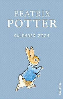 Taschenkalender Beatrix Potter 2024: Mit den Original-Illustrationen der Autorin. Praktisch, handlich, inspirierend: Der Beatrix Potter Kalender 2024