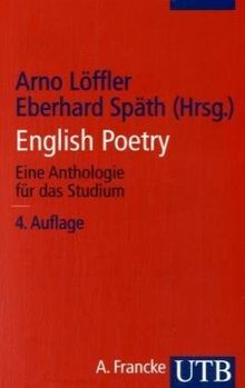 English Poetry: Eine Anthologie für das Studium (Uni-Taschenbücher S) | Livre | état bon