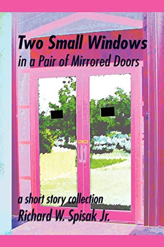 Two Small Windows in a Pair of Mirrored Doors