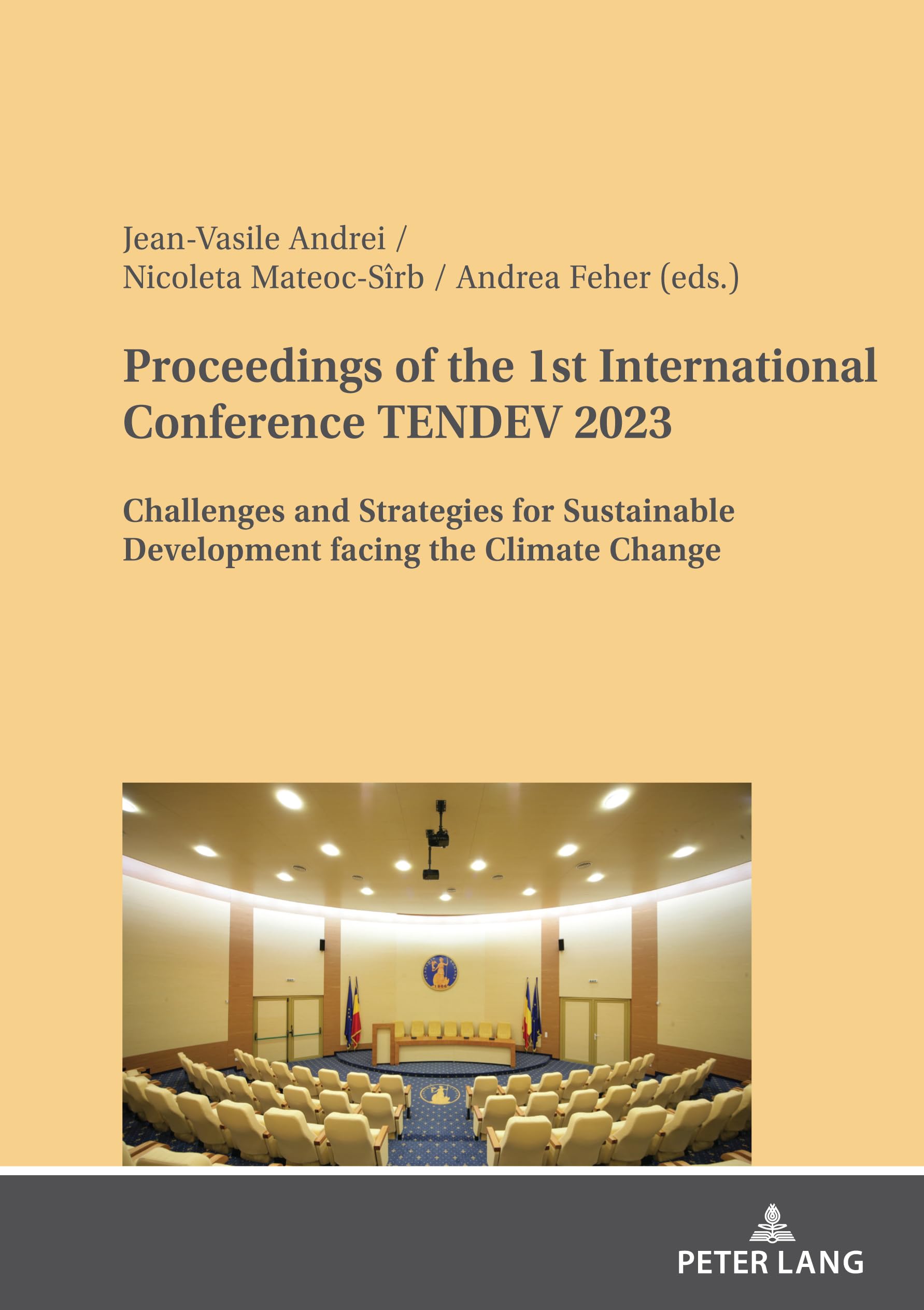Proceedings of the 1st International Conference TENDEV 2023: Challenges and Strategies for Sustainable Development facing the Climate Change