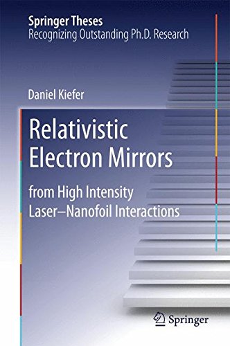 Relativistic Electron Mirrors: from High Intensity Laser-Nanofoil Interactions (Springer Theses)