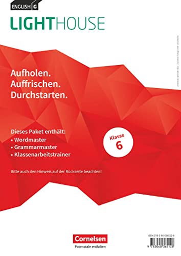 English G Lighthouse - Allgemeine Ausgabe - Band 2: 6. Schuljahr: Arbeitshefte Wordmaster, Grammarmaster und Klassenarbeitstrainer - Im Paket