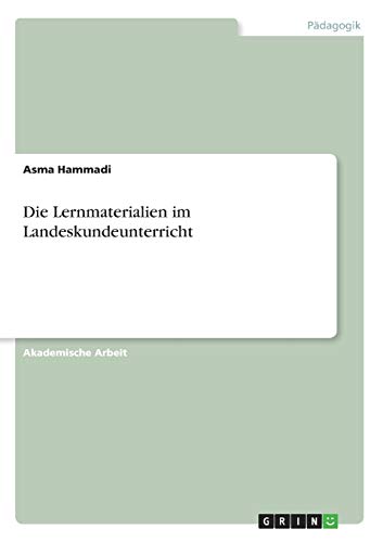 Die Lernmaterialien im Landeskundeunterricht