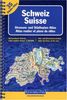 Straßen- und Städteplan-Atlas Schweiz 1 : 301 000: 35 Schweizer Städte mit Orts- und Straßenverzeichnis: 35 Schweizer Städte mit Orts- und Strassenverzeichnis