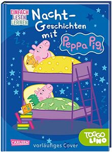 Nacht-Geschichten mit Peppa Pig: Einfach Lesen lernen | Peppa Wutz für Leseanfänger*innen ab 5