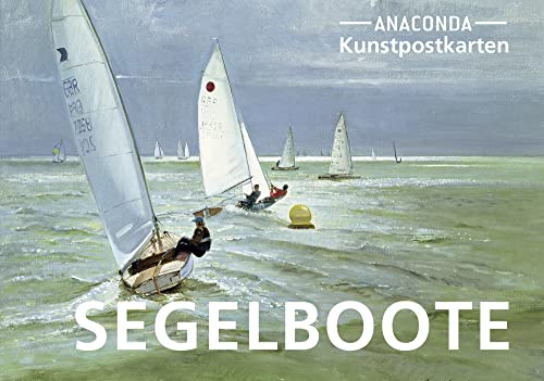 Postkarten-Set Segelboote: 18 Kunstpostkarten aus hochwertigem Karton. ca. 0,28€ pro Karte