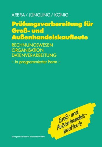 Prüfungsvorbereitung für Groß- und Außenhandelskaufleute