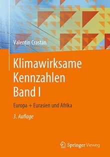 Klimawirksame Kennzahlen Band I: Europa + Eurasien und Afrika