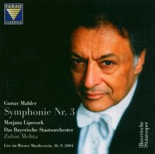 Gustav Mahler: Symphonie Nr. 3 - Liveaufnahme aus dem Großen Saal des Wiener Musikvereins