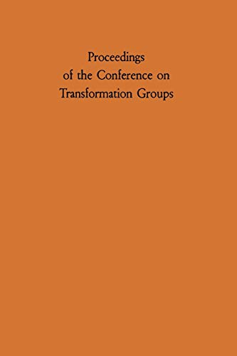Proceedings of the Conference on Transformation Groups