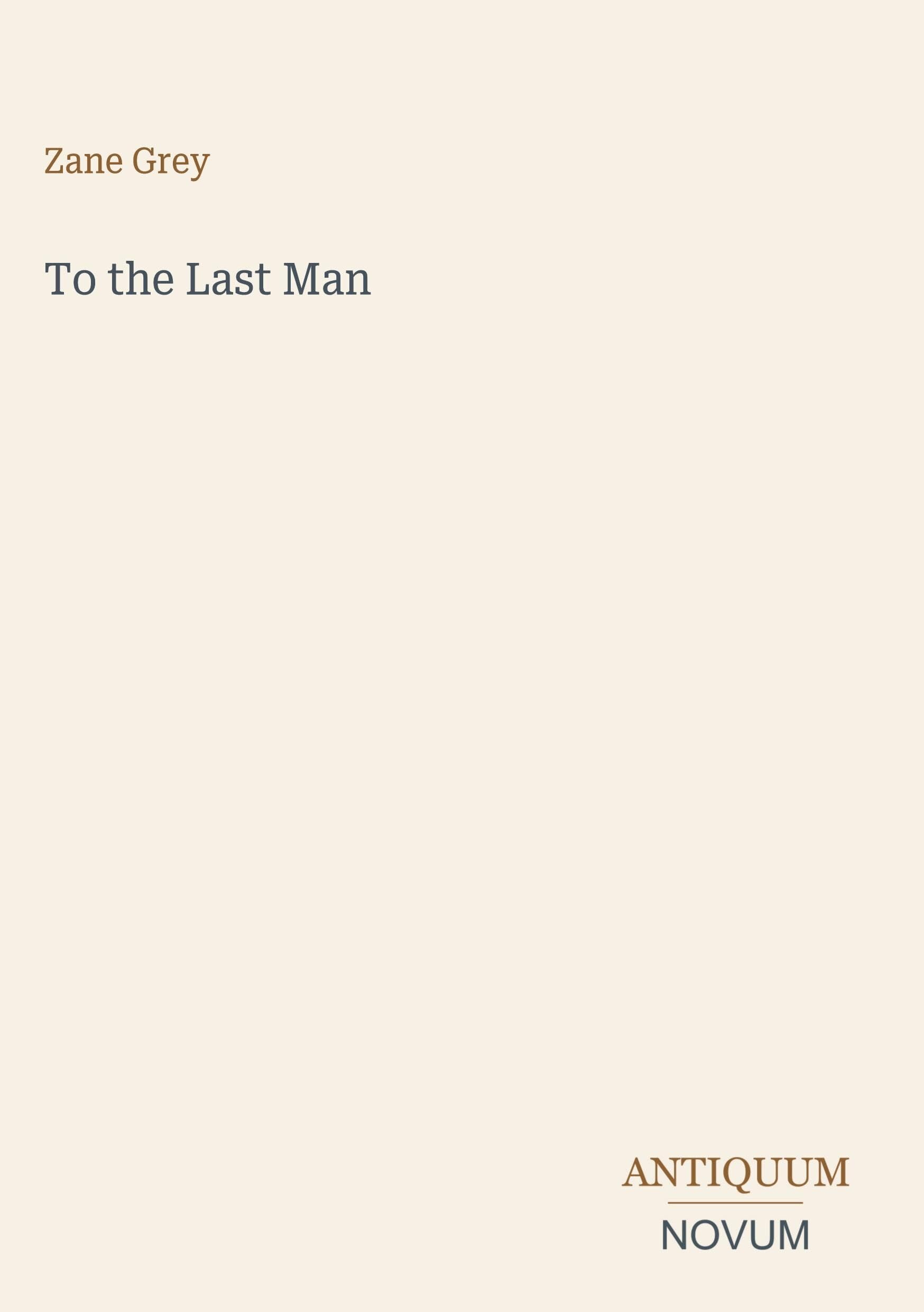 To the Last Man