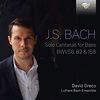 Bach,J.S.:Solo Cantatas for Bass Bwv 56,82 & 158