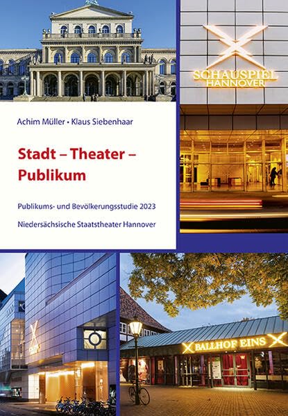 Stadt – Theater – Publikum: Publikums- und Bevölkerungsstudie 2023 Niedersächsische Staatstheater Hannover