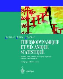 Thermodynamique et mécanique statistique