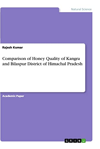 Comparison of Honey Quality of Kangra and Bilaspur District of Himachal Pradesh