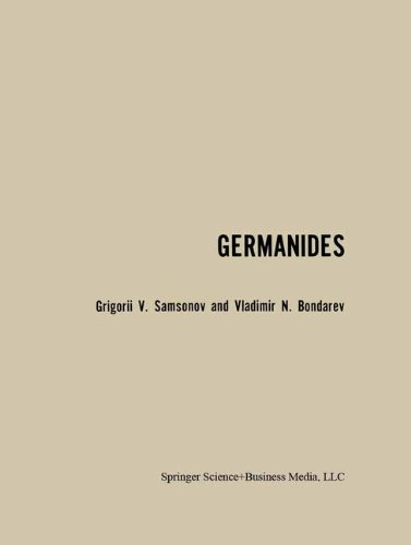 Germanides / Germanidy / ГерmаhИДЫ