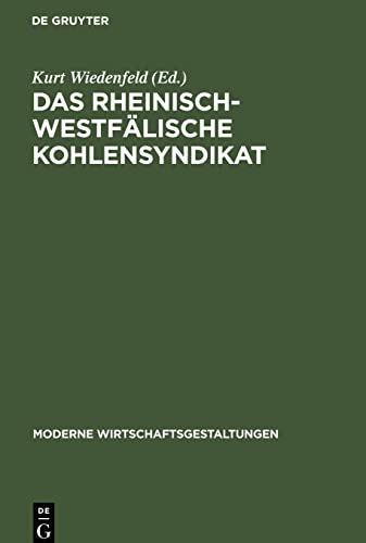 Das Rheinisch-Westfälische Kohlensyndikat