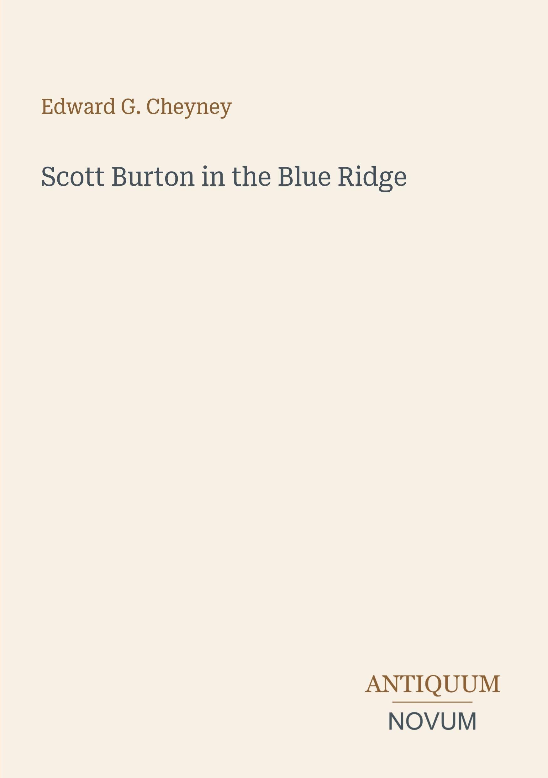 Scott Burton in the Blue Ridge