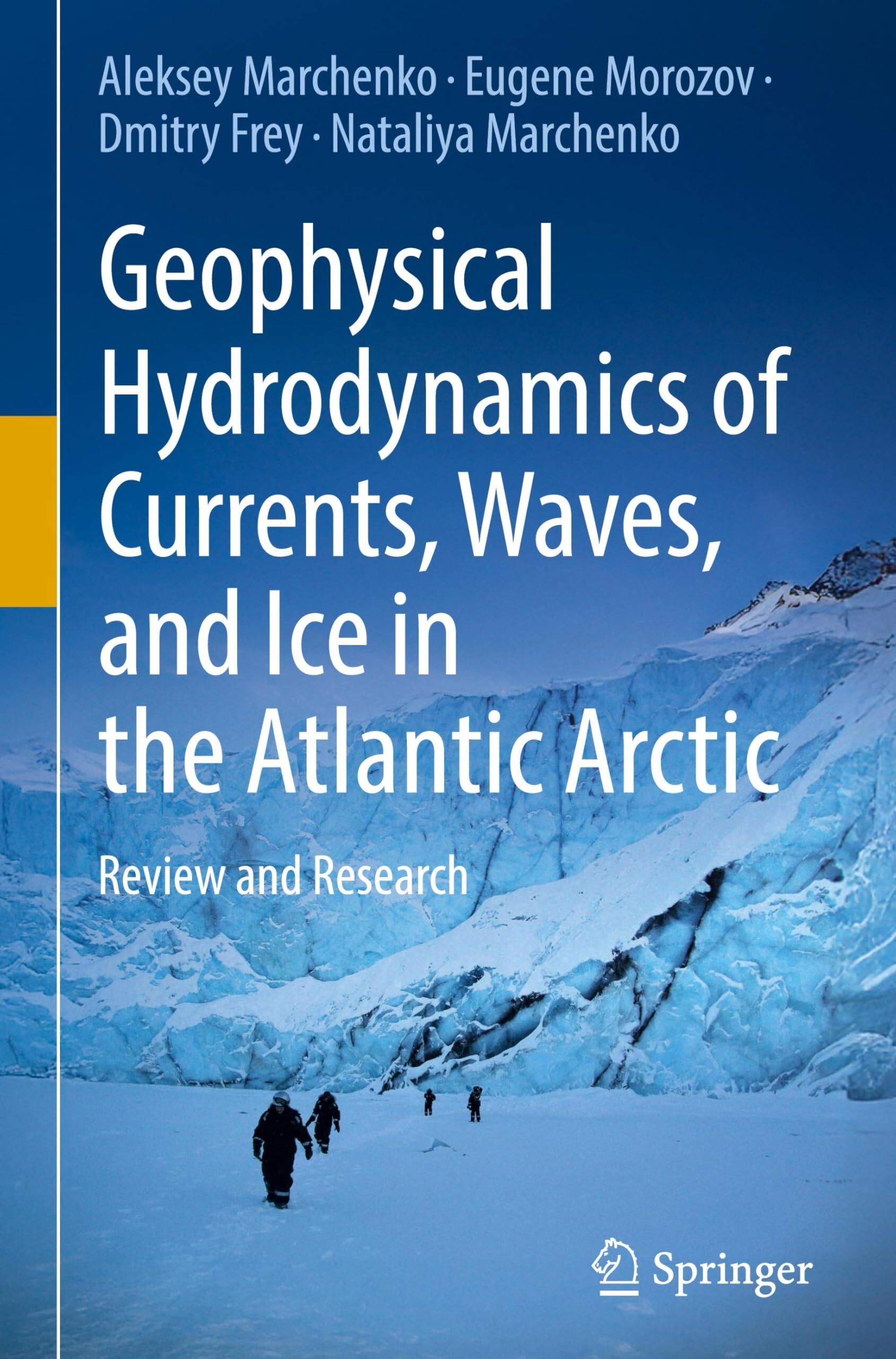 Geophysical Hydrodynamics of Currents, Waves, and Ice in the Atlantic Arctic