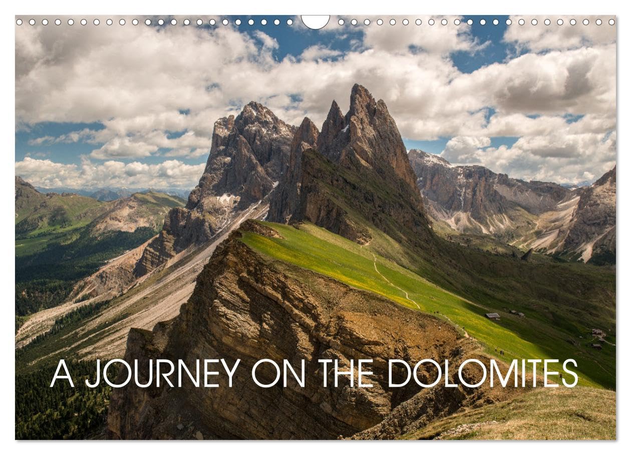 A JOURNEY ON THE DOLOMITES (Wall Calendar 2026 DIN A3 landscape), CALVENDO 12 Month Wall Calendar: Beautiful Dolomites mountain landscapes