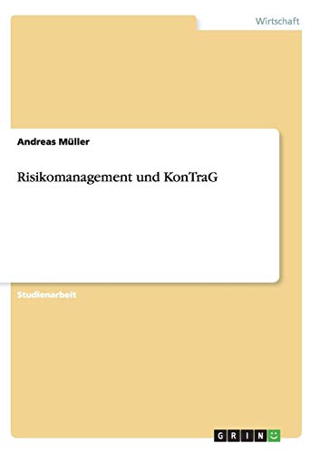 Risikomanagement und KonTraG
