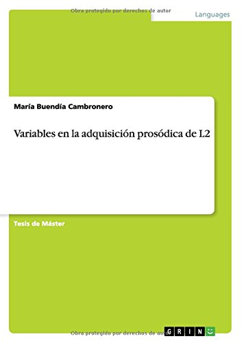 Variables en la adquisición prosódica de L2
