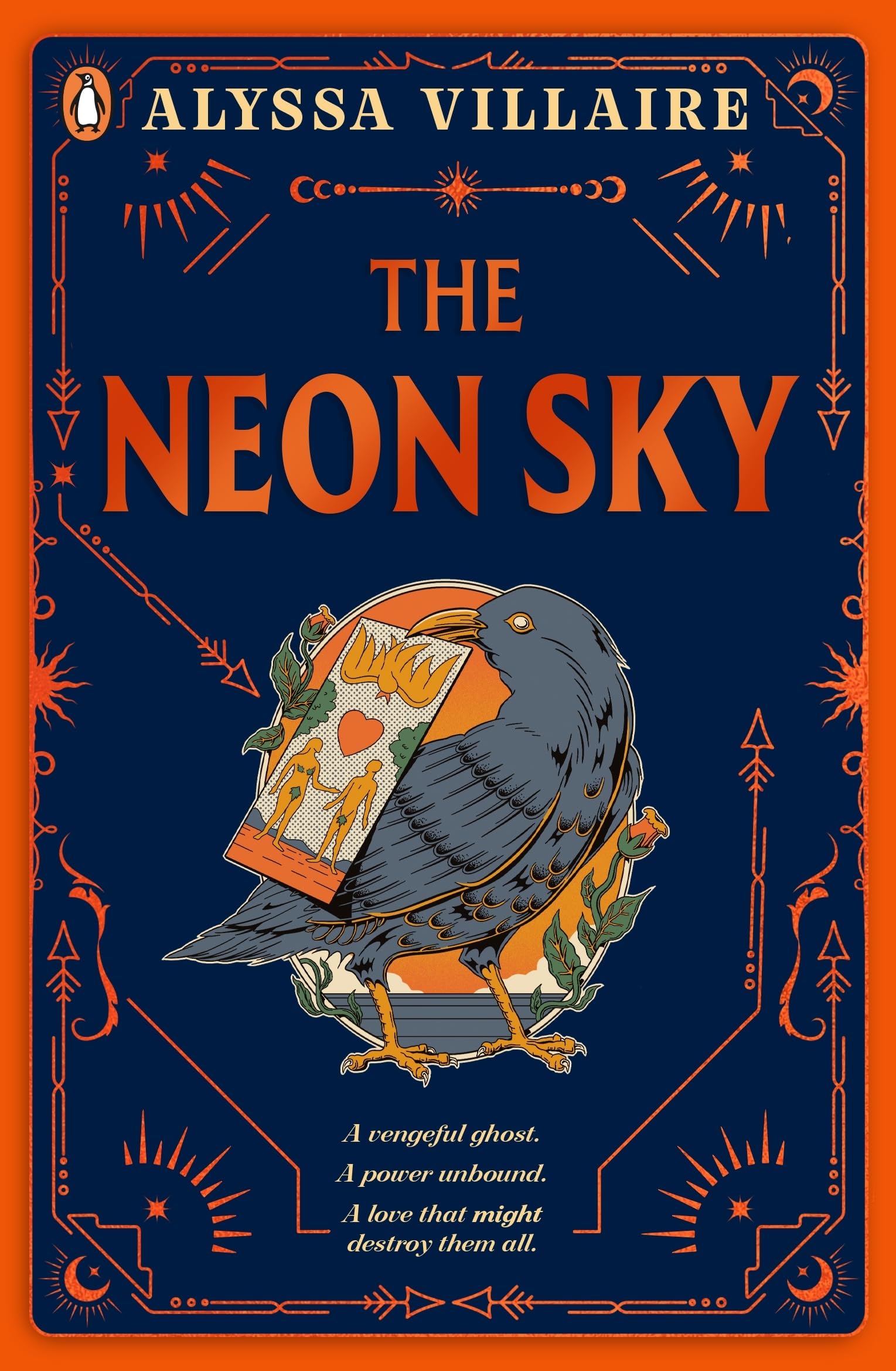 The Neon Sky: A gothic fantasy with feuding families, dark magic and a love triangle (The Glittering Edge, 2)