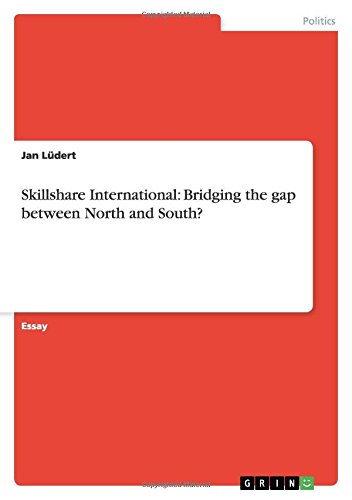 Skillshare International: Bridging the gap between North and South?