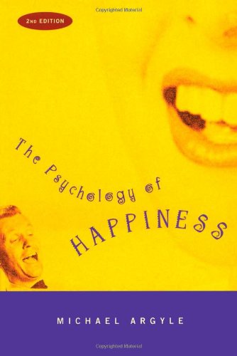 Michael Argyle The Psychology Of Happiness