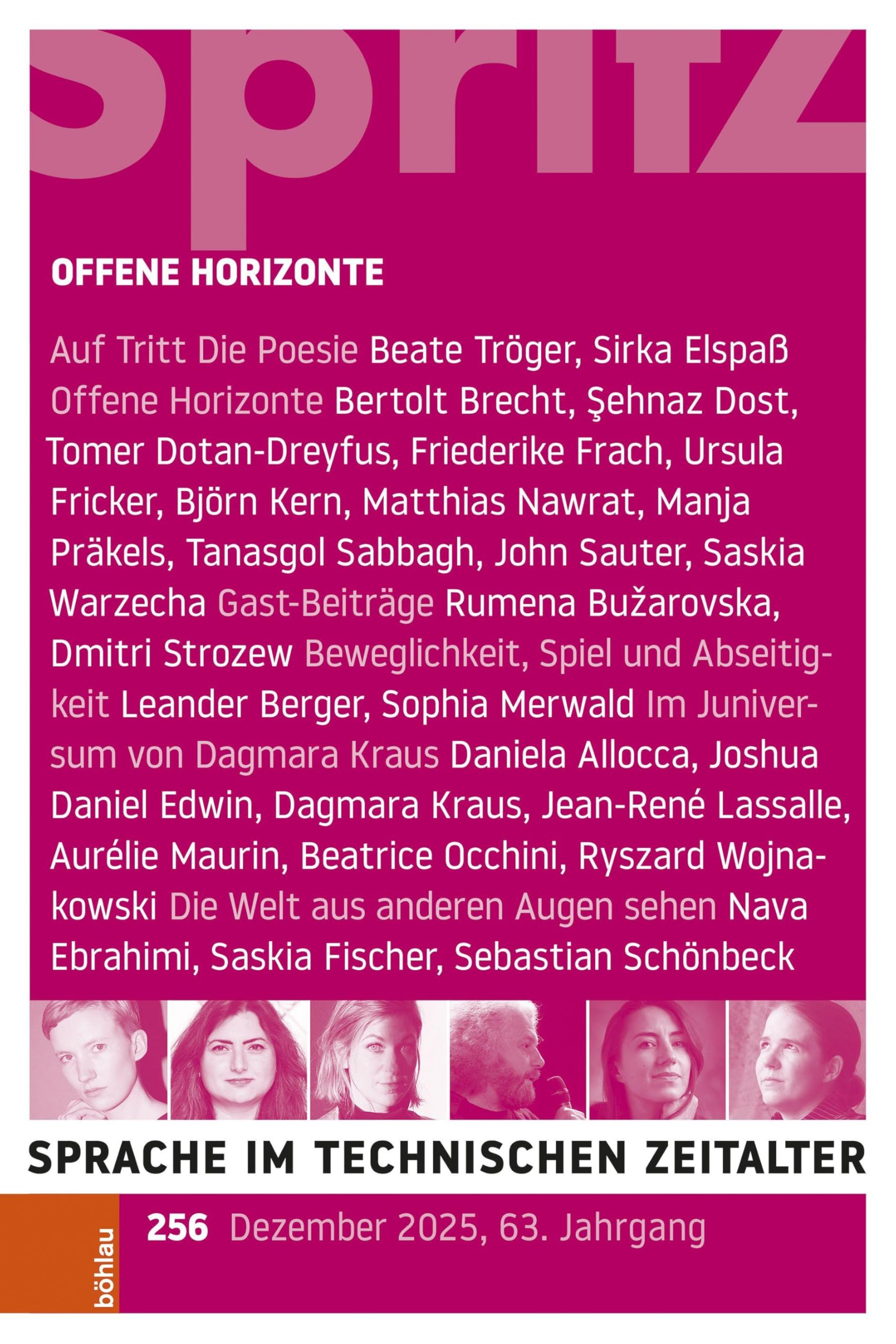 Offene Horizonte: Sprache im technischen Zeitalter 256, Jg. 63,4
