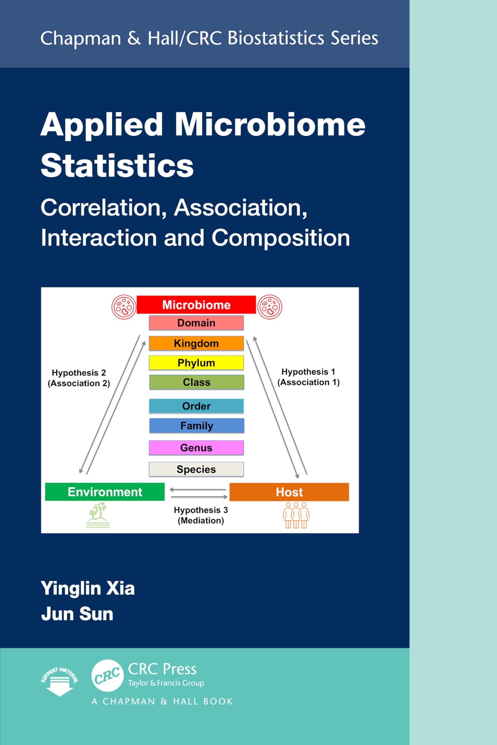 Applied Microbiome Statistics: Correlation, Association, Interaction and Composition (Chapman & Hall/Crc Biostatistics)