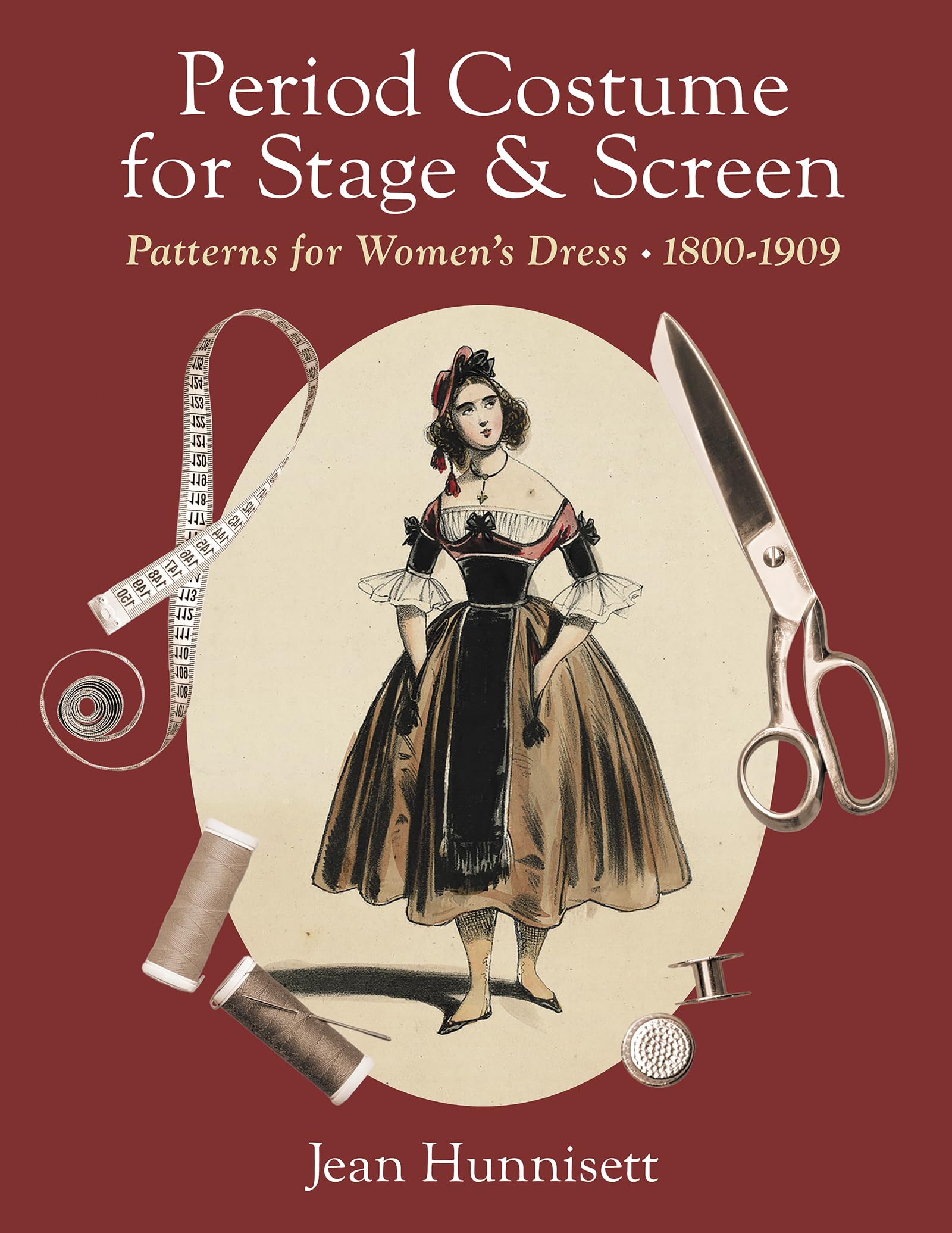 Period Costume for Stage & Screen: Patterns for Women's Dress, 1800-1909