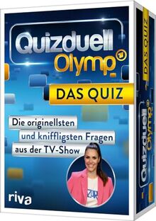 Quizduell Olymp – Das Kartenspiel: Die originellsten und kniffligsten Fragen aus der TV-Show | Allgemeinwissen trainieren mit spannenden Fragen. Geschenk für Quiz- und Rätsel-Fans