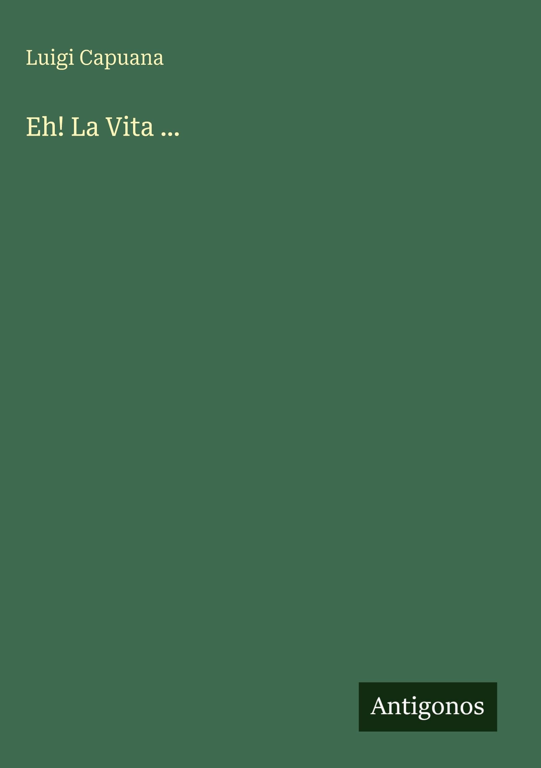 Eh! La Vita ...