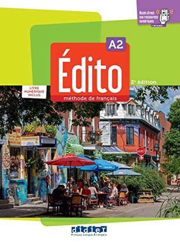 Édito A2, 2e édition: Livre de l'élève + code numérique