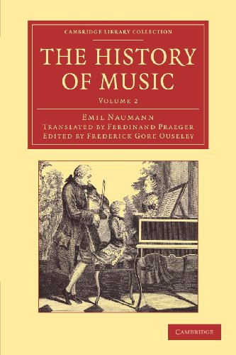 The History of Music: Volume 2 (Cambridge Library Collection - Music)