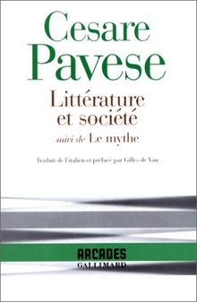 Littérature et société. Le mythe