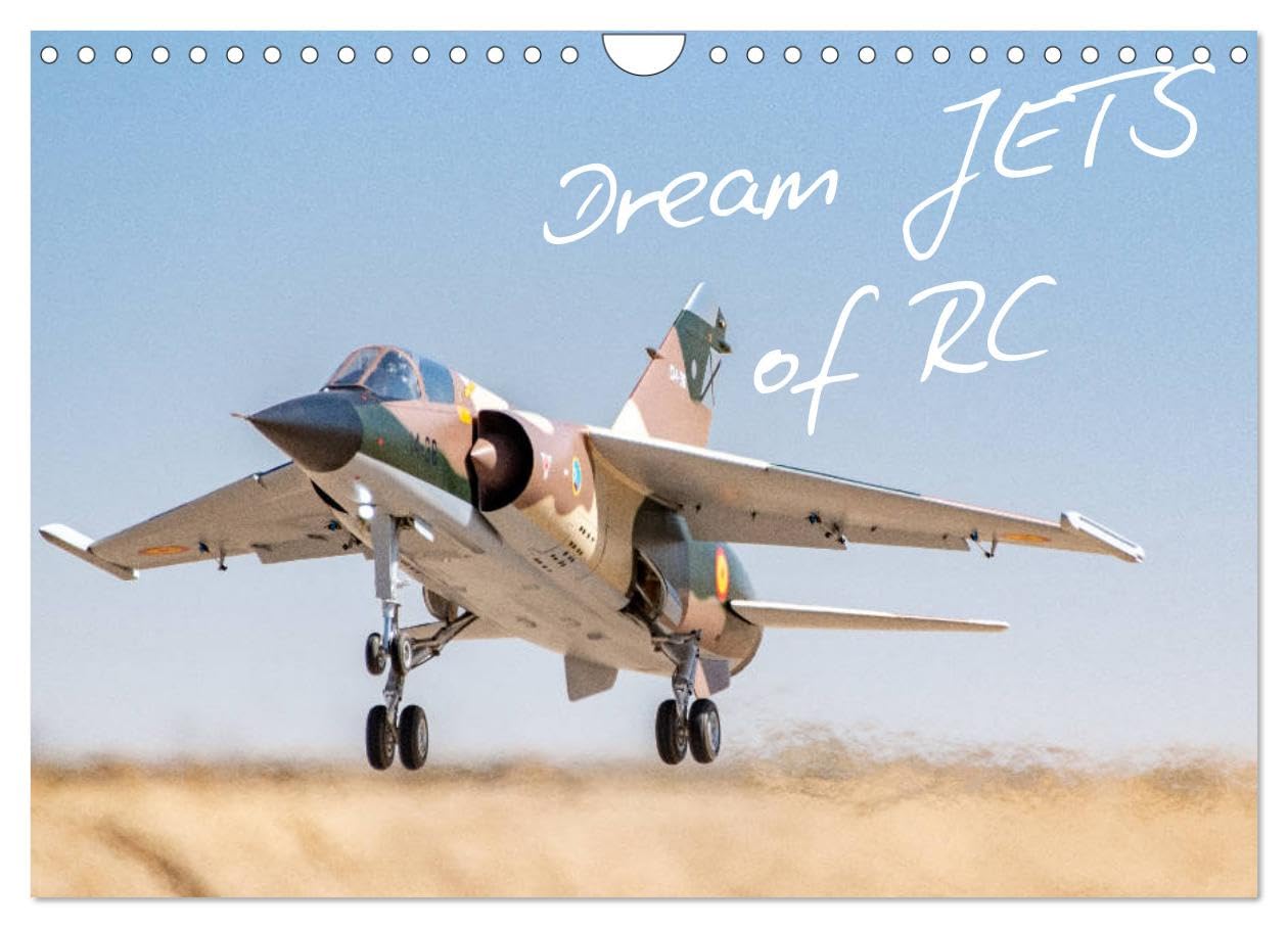 Dream Jets of RC (Wall Calendar 2026 DIN A4 landscape), CALVENDO 12 Month Wall Calendar: Images of giant scale jet turbine powered RC aircraft