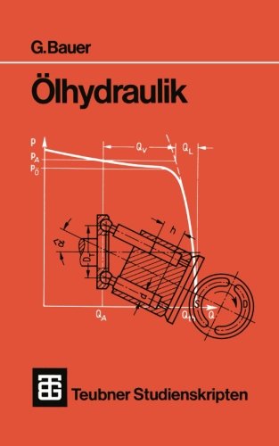 Teubner Studienskripten, Bd.68, Ölhydraulik (Teubner Studienskripte Technik)