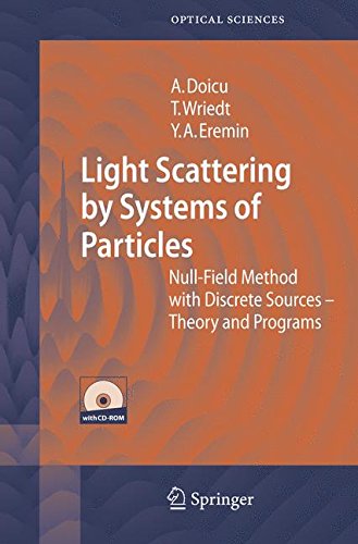 Light Scattering by Systems of Particles: Null-Field Method with Discrete Sources: Theory and Programs (Springer Series in Optical Sciences)